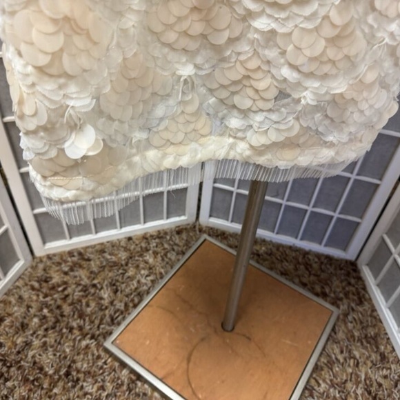 Laundry, Woman,Dress Formal,Wedding,Cream,Sz 6,Sleeveless,Knee Length,Button.! - Picture 7 of 13